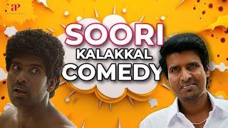 Soori Kalakkal Comedy | Podhuvaga Emmanasu Thangam | Sangili Bungili Kadhava Thorae | Soori Comedy