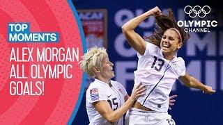 Alex Morgan - ALL Olympic goals! | Top Moments