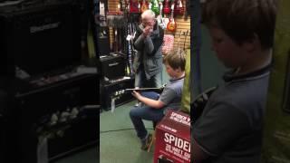 Young and old jam the blues. #Music #Blues #Guitar #harmonica