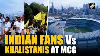 Aus Vs India: Indian fans clash with Khalistani supporters at MCG during 4th Boxing Day Test Match