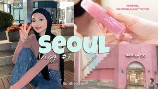 [KOREA VLOG #1] MY FIRST TIME In South Korea, Exploring the city, Korean Food, HYBE INSIGHT