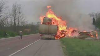 Why hay bales spontaneously combust