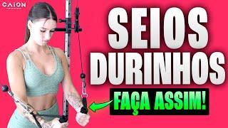 Exercício feminino para PEITORAL | Dá pra aumentar ou diminuir os seios com musculação?