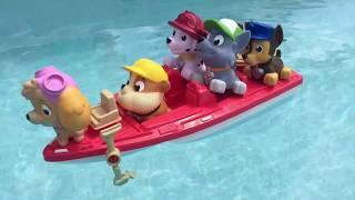 Paw patrol zuma bath products and toys