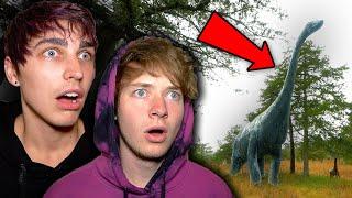 Exploring Abandoned DINOSAUR Amusement Park!