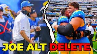 Joe Alt and Chargers Offense Film Breakdown vs Raiders!