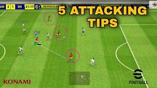 Basic Attacking Tips - You Must Know | eFootball