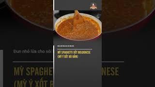 Cách làm Mỳ Ý Spaghetti chuẩn vị | Cùng Cháu Vào Bếp