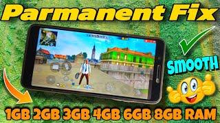 Parmanent Fix Lag Free Fire & FF MAX | 1GB 2GB 3GB 4GB 6GB 8GB RAM