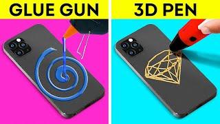 3D PEN vs GLUE GUN || Best Crafts And DIY Ideas