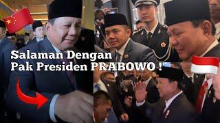 DETIK-DETIK Presiden Prabowo Disambut Meriah Mahasiswa Indonesia di Beijing  Kunjungan Tiongkok