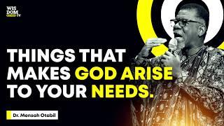 GOD WILL NEVER ARISE FOR YOU IF YOU DON'T DO THIS - MENSA OTABIL MESSAGES