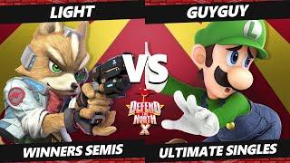 DtN X TOP 8 - Light (Fox) Vs. GuyGuy (Luigi) Smash Ultimate - SSBU