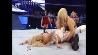 Beth Phoenix Glam Slams Michelle McCool (Botch)