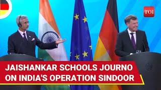 India Isolated? Jaishankar SHUTS DOWN Foreign Journalist In Front Of German Foreign Minister | Watch