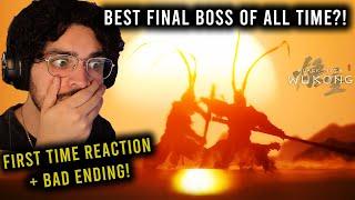 Black Myth: Wukong Final Boss is INSANE! FIRST TIME REACTION/BAD ENDING