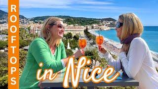 Best ROOFTOP bars & restaurants in Nice, France | French Riviera Travel Guide