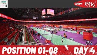 BWF World Junior Mixed Team Championships 2024 | India vs. Indonesia | Position 01-08