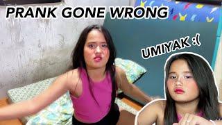 NAGALET SI CHLOE (UMIYAK ) Prank Gone Wrong!