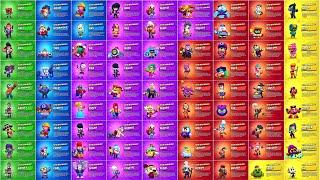 All 78 Brawlers Unlock Animation 4K Melodie Angelo | Brawlstars™