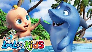 Baby Shark + A Ram Sam Sam - S32EP1 Kindergarten Fun  | LooLoo Kids Songs for Kids