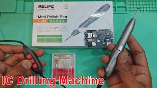Relife RL-068 Mini Polishing Multi-Speed Electric Drill Engraving Pen | Ic drilling machine grinder