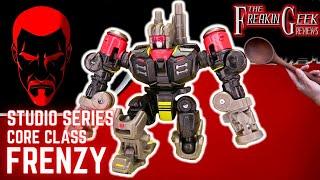 WHY AM I NAKED?! Studio Series Core FRENZY (concept art): EmGo's Transformers Reviews N' Stuff