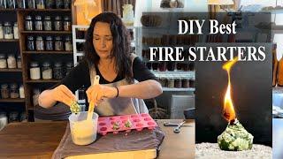 Make Eco - Friendly Fire Starters / DIY Best Fire Lighters