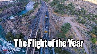 Flight of the Year // Trains, Bridges, Rapids, Mountains, Sunset, Gapping, Perching, Powerlooping