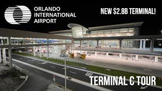 THE BRAND NEW ORLANDO INTERNATIONAL AIRPORT TERMINAL C: Tour and Walkthrough