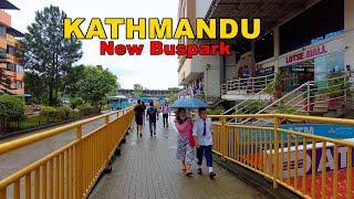 Kathmandu NEW BUSPARK Gongabu After Mayor BALEN Action in Capital City of Nepal 