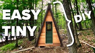 Tiny A-Frame you can build for cheap