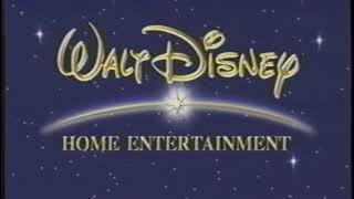 Walt Disney Home Entertainment (2002) Company Logo (VHS Capture) PAL Toned #3