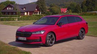 The new Škoda Superb Sportline Combi Design Preview