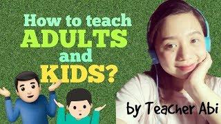 ACADSOC- How to teach kids and adults?