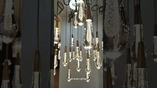 Solitaire Raindrop Chandelier #luxurylighting #designerlighting