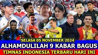 YEAHH! ALHAMDULILAH DOA PUBLIK TERKABUL! ~ SELASA 05 NOVEMBER 2024 ~Berita Timnas Indonesia Terbaru