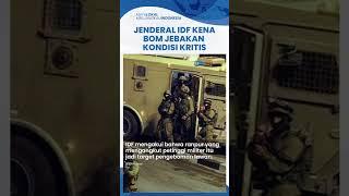 Komandan IDF Kena Ledakan Bom di Tulkarm saat Kendarai Ranpur, Alami Luka Serius hingga Kritis