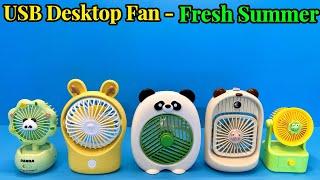 Mini Fan Humidifier - Air Conditioner Water Spray Fashion Fan | Unboxing And Review