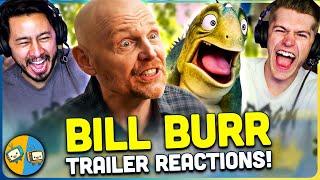 BILL BURR Trailer Reactions! | Leo & Old Dads | Adam Sandler | Netflix