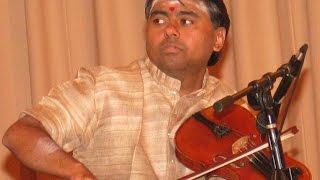 Parivadini LIVE- Vid. R.K. Shriramkumar- Violin solo @ Smrti 1st June 2015