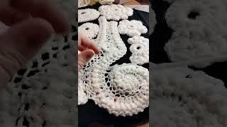 сборка ирландское кружево #вязание #крючком #crochet