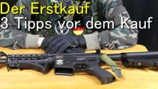 Der Erstkauf einer Airsoftwaffe - 3 Tipps vor dem Kauf || Q-Airsoft