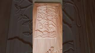 wooden tree door design #shorts