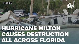 Hurricane Milton causes flooding and damage all across Florida