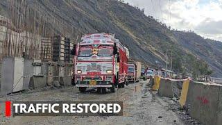 Ramban: Traffic Restored on Jammu-Srinagar National Highway