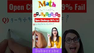 Challenging Question | Calculation | #tricks #comment #subscribe #education #maths #eeducation24 