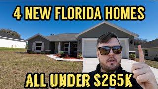 Touring 4 New Florida Homes For Sale, All Under $265,000, Leaving Orlando and Tampa for Dunnellon!