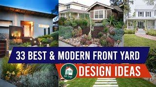 33 Best Front Yard Design Ideas