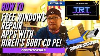 Hiren's Boot CD Windows 10 Tutorial!